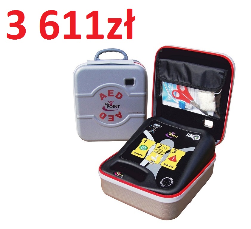 Defibrylator AED Life Point Pro.